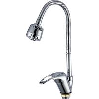 FRAP смеситель для кухни шаровый D40мм F4302-B гибкий излив, хром