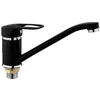 FRAP смеситель для кухни шаровый D40мм F4928-11 излив 25 см, черный