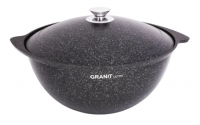 Казан для плова 7 л GRANIT ULTRA (original) Кукмара с антипригарным покрытием,  кго75а